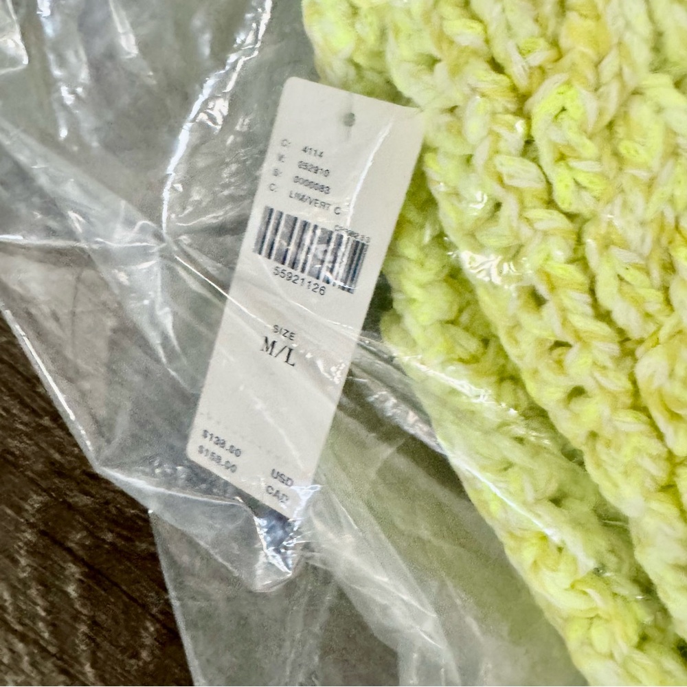 Anthropologie Serenna Open Front Cardigan in Lime - Picture 5 of 5